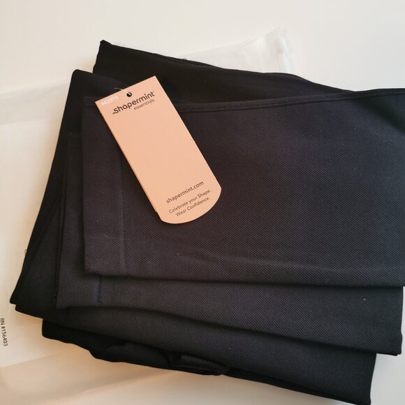 Shapermint High Waisted Shaping Leggings Size XL Black NWT - Picture 4 of 5